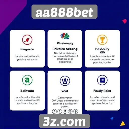 Conheça as principais características do site aa888bet